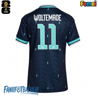 Germania Nick Woltemade #11 Echipament de Fotbal Replică Mondial 2026 Femei Deplasare